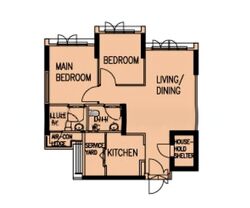 Blk 122A Punggol Edge (Punggol), HDB 3 Rooms #576489521
